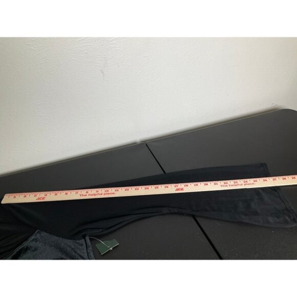 Wild Fable Velvet Dress XXL Black Mesh Sheer Mock Neck Party Whimsigoth Vamp - Picture 11 of 13